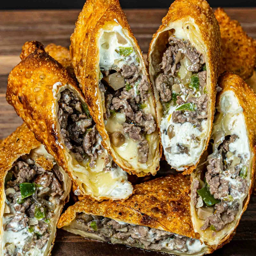 Dooks Homemade Cheesesteak Egg Roll